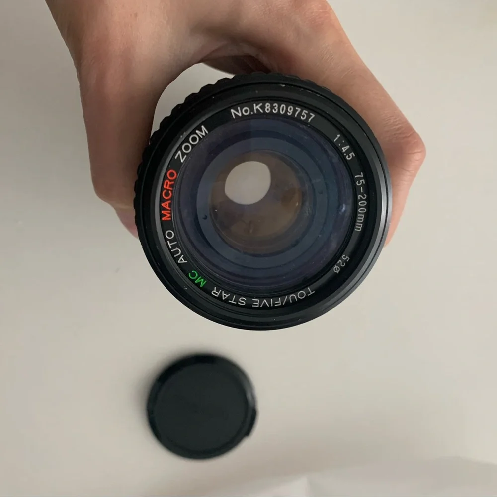 Lens for Canon Auto Macro Zoom 1:4.5 75-200mm
